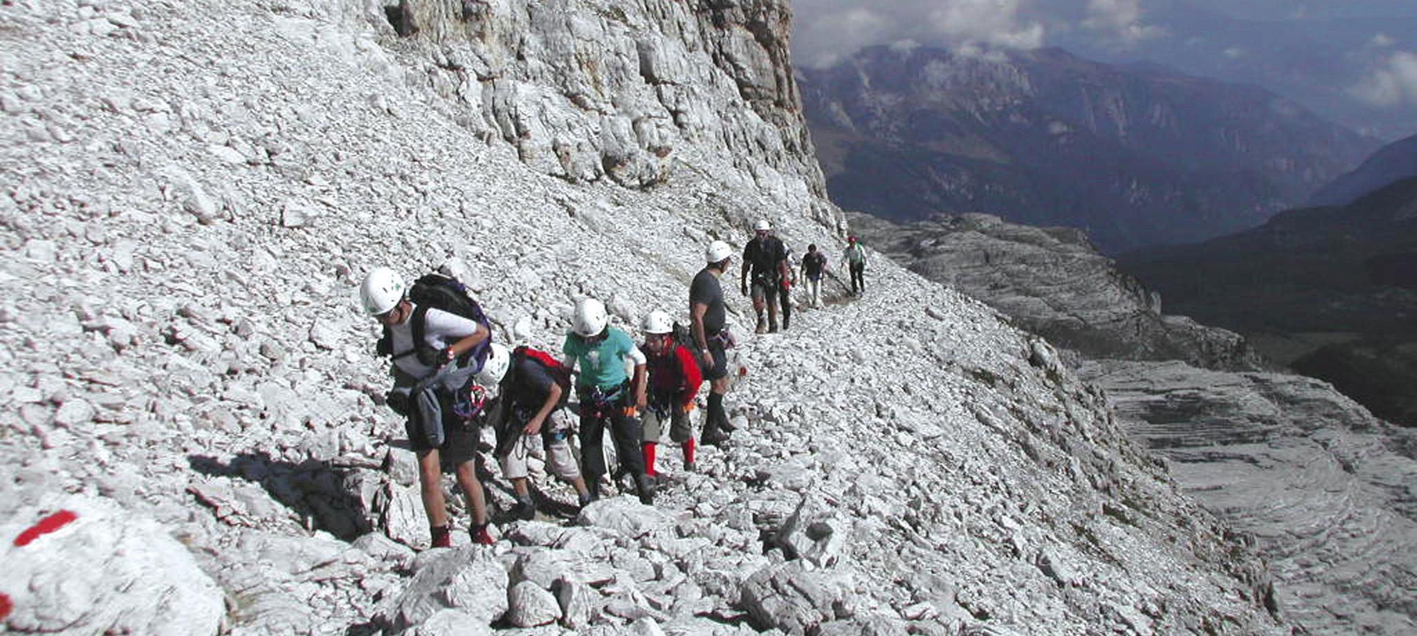 Arrampicata sulle cime, Madonna di Campiglio