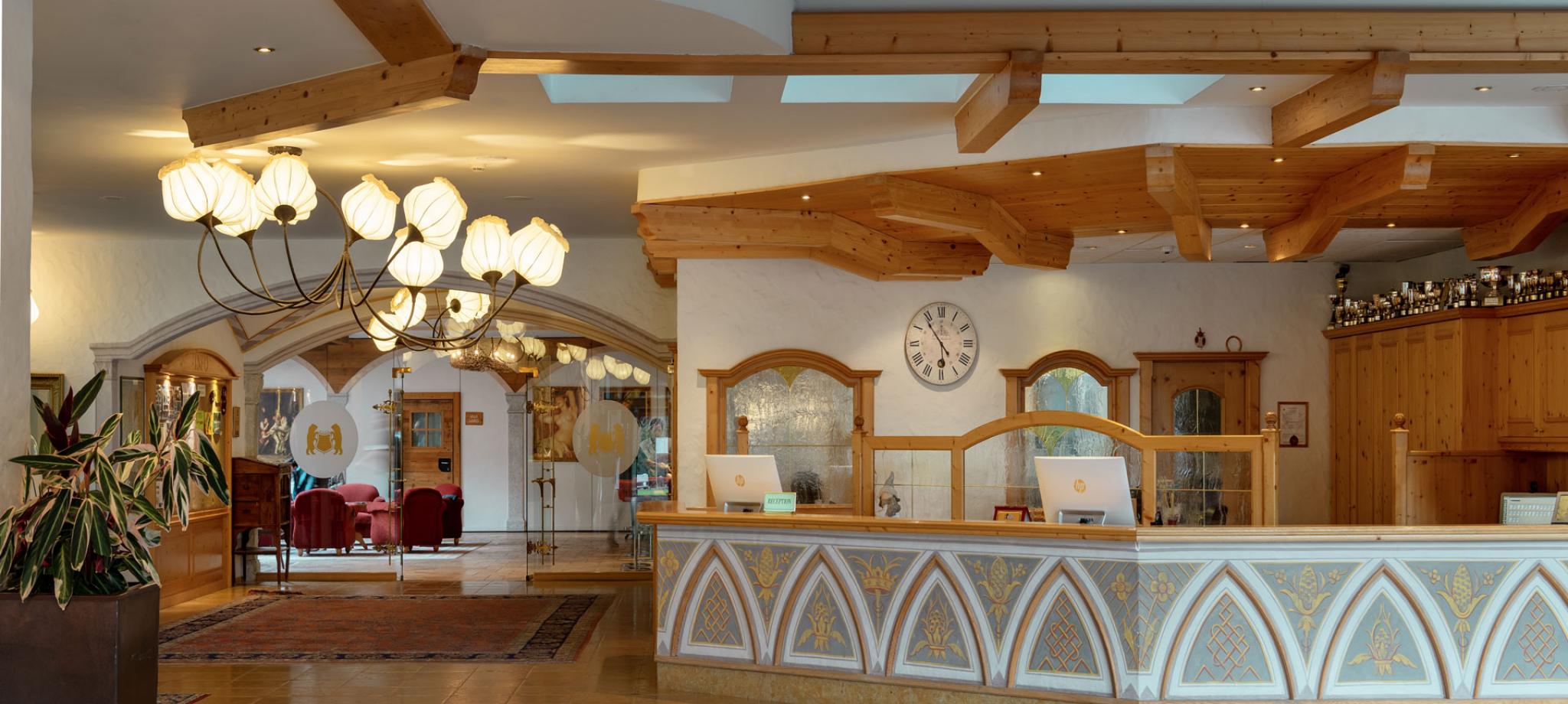 Hotel Carlomagno, reception