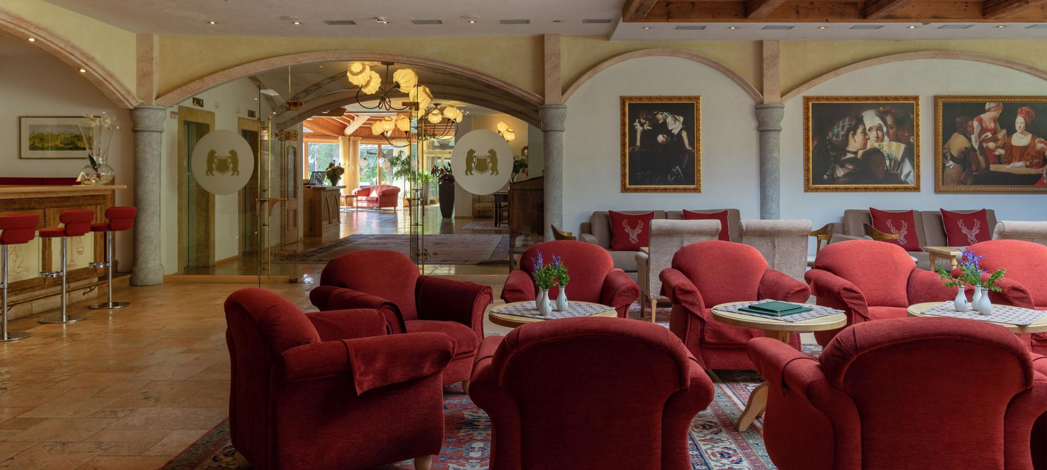 Hotel Carlomagno, salottino